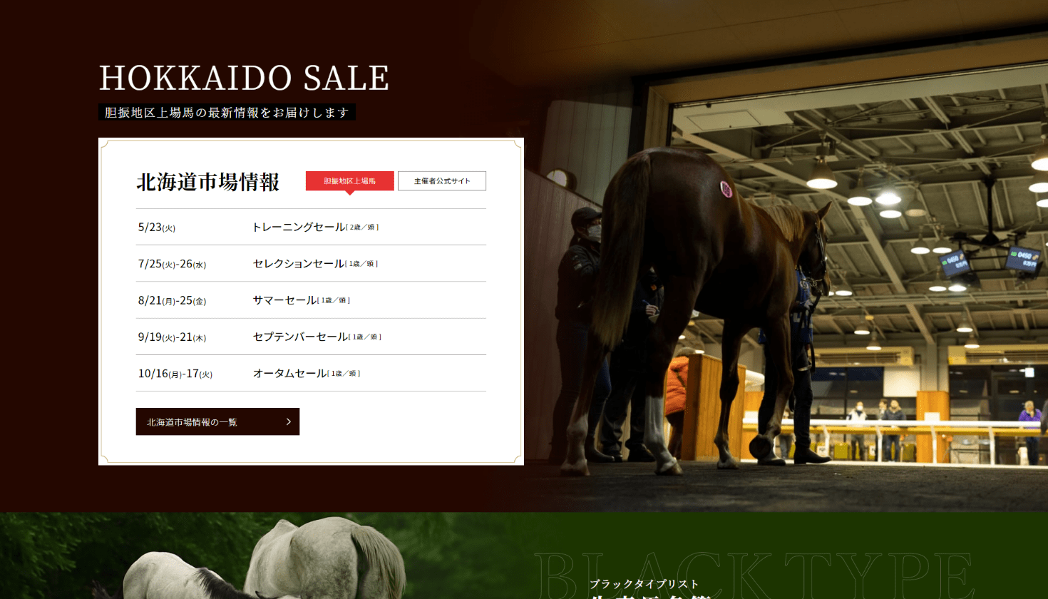 「胆振軽種馬農業協同組合」様サイトのページ画像2