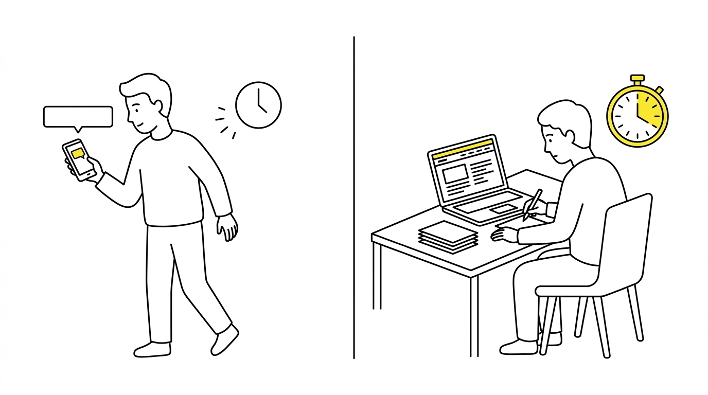 答えだけ見てすぐ去る人と、サイトをじっくり読んで調べる人の二極化